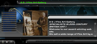 A & J Fine Art Gallery - Flash Site